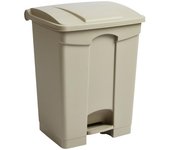 Cubo de basura a pedal jantex 65 litros