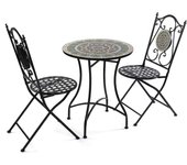 Conjunto de mesa con 2 sillas versa baffin 60 x 71 x 60 cm