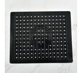 Juego de 2 alfombrillas protectoras para fregadero de cocina, goma antideslizante duradera, fácil de limpiar y cortadas con bricolaje, color negro.