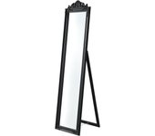 Espejo de pie inclinable 160 x 40 cm negro mate 03_0007964