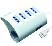 Multiprise 4x2pt 2xsk 2xusb lat int sintesis 08831