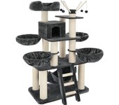 Tectake rascador para gatos 195 cm