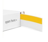 Quest tira cubreventanas pvc 2x40mm, 25m, autoadhesiva lm, blanc