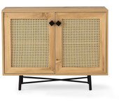 Mueble auxiliar tarsus roble negro