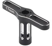 Llave para tuercas hexagonales de rueda de 17 mm, herramienta de instalación de tuercas hexagonales de 17 mm con tapa de tuerca de cubo de acoplamient