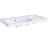 Lavabo geberit acanto 500625, estantería derecha, con agujero para grifo, con rebosadero, 900x480mm, 500.625.01.8, color: blanco