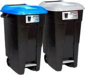 Cubo de basura 120 l con pedal