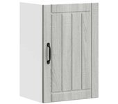 Armario de pared cocina lucca madera contrachapada gris sonoma