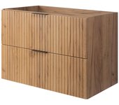 Mueble de baño, roble craft dorado, 80 x 57 x 46 cm