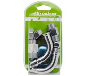Blister n â° 2 ganchos de tocador de 90 â° completos con tetinas y dosel