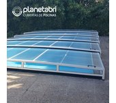 Cubierta de piscina julia para piscina de 4 x 8
