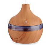 Humidificador difusor de aromas con led multicolor (11 x 11 x 11 cm) (300 ml)