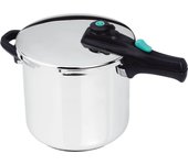 Bastilipo - cronos-10l, olla rápida 10l, olla rápida de acero inoxidable, 10 litros