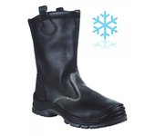 Bota singer piel negra forrada s3 src - talla 44 - breme