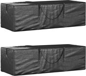 Bolsas de almacenamiento para árboles de navidad 2 piezas de polietileno negro