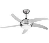 Tristar ventilador de techo ve-5815 gris 50 w 112 cm