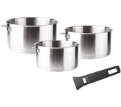 Set 3 cazos combi 16-18-20cm