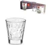 Bormioli diamond cestino bicchieri, 3 pz, 3 unità