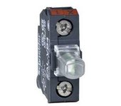 Bloque luminoso led integrado 24v placa rojo - schneider electric
