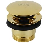 Desagüe universal clic-clac en color dorado gattoni 1510/00d0 - oro