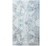 Alfombras grafic gris/dorado - 160x230