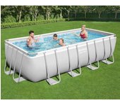 Piscina rectangular power steel de 488 x 244 x 122 cm