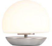 Steinhauer - lámpara de mesa - ancilla - acero - vidrio metal - ø 17cm - g9 - 7932st