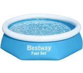 Piscina inflable redonda fast set 244x66 cm