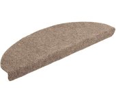 Alfombrilla autoadhesiva escalera 20 uds | alfombras de escalera | tapetes de escalera crema 65x21x4 cm cfw745991