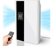 Deshumidificador de aire eléctrico, deshumidificador doméstico de 1500ml, descongelación y apagado automático, modo de suspensión ultrasilencioso