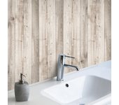 Adhesivo para muebles, armarios, pared, cocina, baños - imitación madera - tablas madera a 65x100 cm