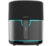 Cecotec freidora de aire sin aceite de 6'5l cecofry fantastik inox 6500 1700w tecnología perfectcook 12 modos de cocinado táctil temperatura