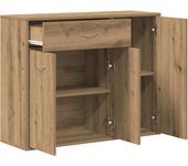 Aparador | aparador de comedor | armario de cocina madera de ingeniería roble artisian 88x30x70 cm cfw84061