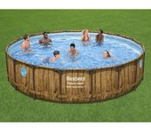Conjunto de piscina power steel 549x122 cm bestway