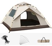 Tienda de campaña para exteriores, impermeable, con protección uv, plegable, portátil, de apertura rápida, tienda de campaña - 200*200*135cm