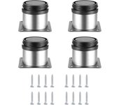Piezas patas de muebles ajustables, patas de mesa de altura ajustable de metal, patas de muebles de cocina, patas de muebles gabinetes estantes mesa