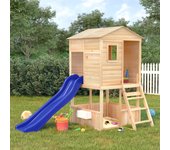 Maison exclusive - parque infantil de exterior madera maciza de abeto