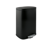 Cubo de basura akira 12l negro mate