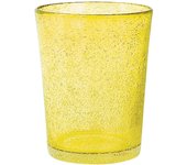 6 copas de cristal de jade cl46 amarillo h&h