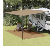 Maison exclusive - alfombra para tienda de campaña gris taupe 300x500 cm