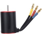 Piezas de actualización de motor sin escobillas a prueba de agua de 4 polos rc 3650 2300kv para automóvil rc 1/10