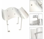 Sombrerete de chimenea de acero inoxidable plateado