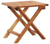 Maison exclusive - mesa de centro plegable de jardín madera de acacia 40x40x40 cm