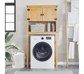 Mueble para lavadora de baño corona de pino macizo