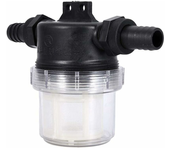 Bomba de agua filtro de aspersor ajustable integrado filtro de malla transparente bomba de jardinería herramienta de riego (interfaz: 20 mm)