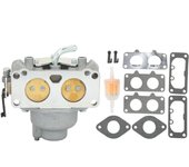 Carburador de cortacésped de aluminio con filtro de aceite para fh661v 22hp para m1f fh680v