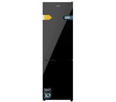 Frigorífico combi bolero coolmarket combi 250 black glass e