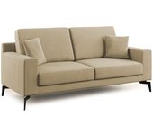 Prestige sofá moderno en microfibra desmontable 206 cm beige