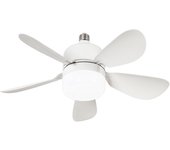 Ventilador techo nano blanco, led 12w, ø40cm