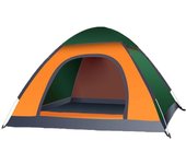 Tienda de campaña de apertura rápida - carpa domo impermeable, para 1 o 2 personas, para senderismo familiar y actividades al aire libre.